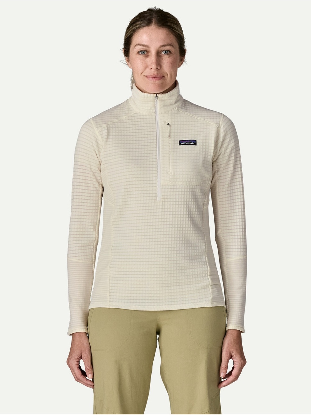 Patagonia Women’s XL R1 Fleece Pull Over NWT ** embroidered
